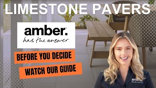 Limestone Pavers - Amber