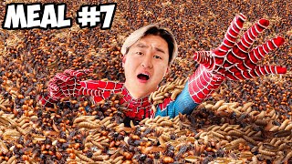 I Ate EVERY Superhero Food In Real Life... | Zhong