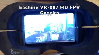 Eachine VR-007 5.8G 40CH HD FPV Goggles 😎 Comparison