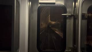 DC Metro Red Line Friendship Heights-Glenmont Rear View Ride