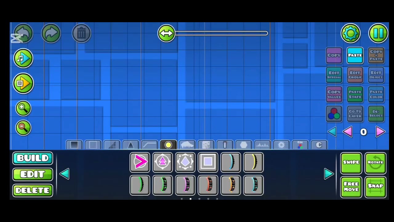 Geometry Dash Building Platformer Levels Tutorial Youtube