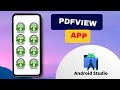 How to Create PDF Viewer App in Android Studio || Android Care
