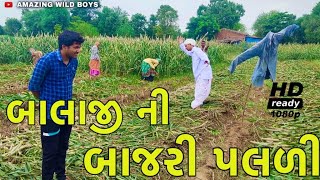 બાલાજી ની બાજરી પલળી | Balaji Ni Bajri Paldi | New Gujarati Comedy Video 2021