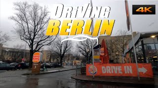 Driving Berlin, Germany [Tempelhof, Steglitz, Wilmersdorf] 4K 60FPS