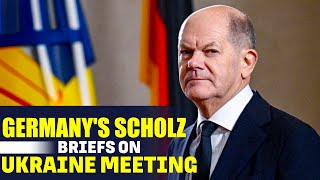 LIVE: Germany's Scholz speaks to media following Ukraine meeting | Russia |Ukraine |USA