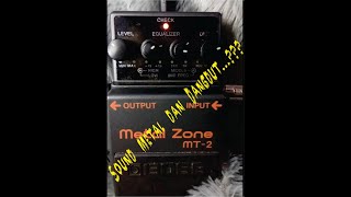 Tutorial setting efek metal zone untuk metal dan dangdut   !!!