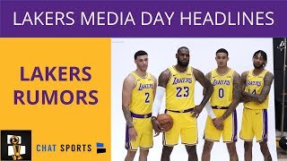 Lakers Rumors: LeBron James Talks At Lakers Media Day, Klay Thompson Not Coming In 2019