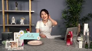 HKTVLive主持Kelly 2022年8月LIVE - 佳麗的美肌日誌_護膚品介紹