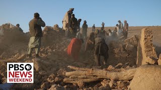 News Wrap: Deadly earthquakes strike villages in western Afghanistan