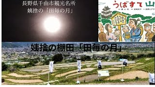 長野県千曲市姨捨　姨捨の棚田