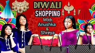 Diwali Shopping With Anushka And Shreya || Ep.105 || FUNwithaPRASAD || #diwali #diwalishopping