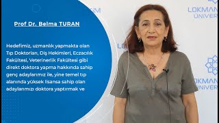 Hücresel ve Moleküler Tıp Yüksek Lisans ve Doktora Programı Tanıtımı - Prof. Dr. Belma TURAN