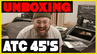 Watch Me Struggle Unboxing ATC 45's and getting them onto Sound Anchor ADJ2 Stands!