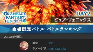 【会場限定バトル】9億越えの動きを紹介【グラブル】【GBF】