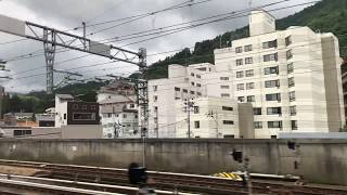 上越新幹線　越後湯沢駅近辺　2019年7月28日