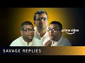 Savage Replies Ft. Baburao | Hera Pheri | Phir Hera Pheri | Amazon Prime Video #shorts