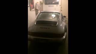 911 carrera 4 engine revving with RUF exhaust.