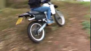 Honda MTX 125 hill climb