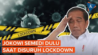 Awal Covid-19 Dipaksa "Lockdown", Jokowi Sempat Semedi