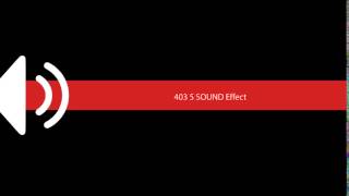 403 5 SOUND Effect