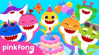 Happy Birthday Song (Baby Shark Version) | Happy Birthday to You Song | Pinkfong Official for Kids