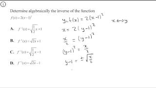 Math 30-1: Function Transformation 13