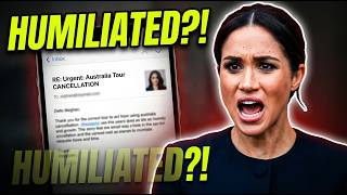Meghan Markle HUMILIATED By Leaked Emails, Australia Tour CANCELLED