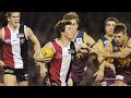 Schwarze launches late | Saints v Lions, 2004 | AAMI Classic Last Two Mins | AFL