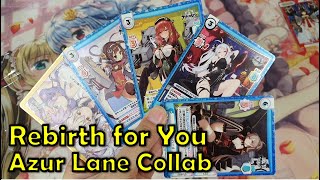 【#Reバース】ブースターパック「アズールレーン」開封 Rebirth for You Azur Lane Booster Pack \u0026 Trial Decks Opening!