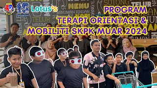 Program Terapi Orientasi & Mobiliti SKPK Muar di Pasar Raya Lotus’s Tahun 2024