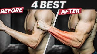 4 BEST Exercises To Grow Forearms At Home