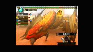 MHP3　風牙竜　ベリオロス亜種　Barioth　Subspecies