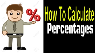 How to Calculate Percentages in Excel 2007 in Telugu