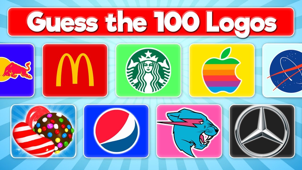 Guess The Logo Quiz | Can You Guess The 100 Logos? – Trends