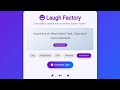 Joke Generator App Using HTML, CSS & JavaScript | Random Jokes Online