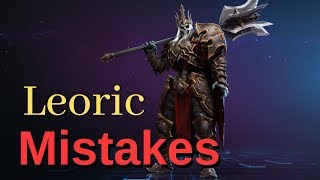 4 Mistakes you might be making on Leoric