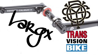 PALANCAS BMX ODYSSEY CALIBUR V2- UNBOXING LARGX  BMX x BMX TRANSVISIONBIKE 2021