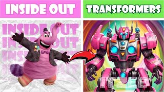 INSIDE OUT 2 As TRANSFORMERS | GARNOLD😍SIMON🎃PINKI😙