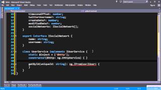 TypeScript for AngularJS Services Tutorial