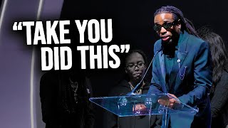 Quavo Reveals Shocking Truth About Takeoff At His Funeral