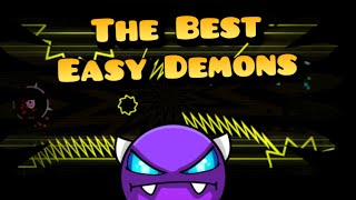 My 10 Favorite Easy Demons In Geometry Dash