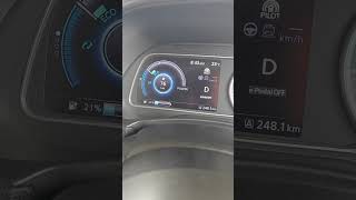 Запас хода NISSAN LEAF 2019 60 кВт. Электромобиль 🔋