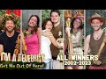 All The Winners from I'm a Celebrity...Get Me Out of Here! (2002–2023)