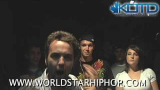 KOTD - Rap Battle - OZ vs Dextah Dunx