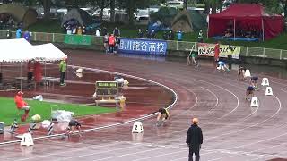 男子4×100mR_予選3組_第95回北海道陸上競技選手権20220716