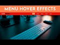 Menu Hover Effects | Navigation Hover Effects | HTML & CSS