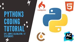 Python Beginner Tutorial Ep. 2 | Calculator & If Statements | No Coding Experience Needed!