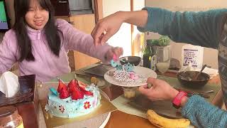 Hina’s birthday at home | រីករាយថ្ងៃខួបកំណើតហ៊ីណាឈានចូលអាយុ12ឆ្នាំ