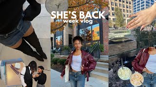 SHE’S BACK | Week In My Life ᡣ𐭩