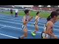 【mdc東京】レース後（エリート女子800m）